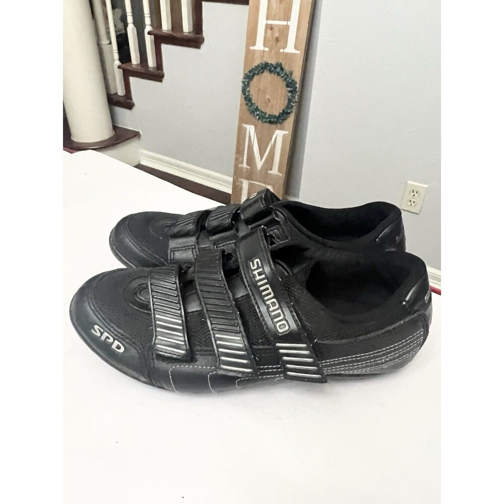 Shimano SPD SH-MA80 Cycling Mountain Biking Shoes Black Mens Size 8.5 Adjustable